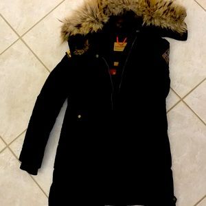 Parajumper Masterpiece series. genuine fur trim